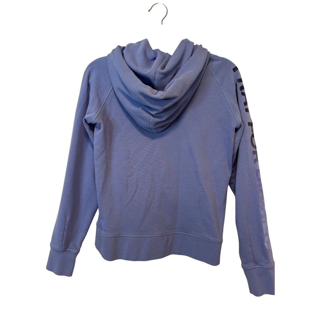 G/FORE Womens Pray For Birdies Graphic Sleeve Golf Hoodie Blue XS - Picture 3 of 5